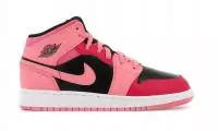 nike air jordan 1 mids 2021 coral chalk pink